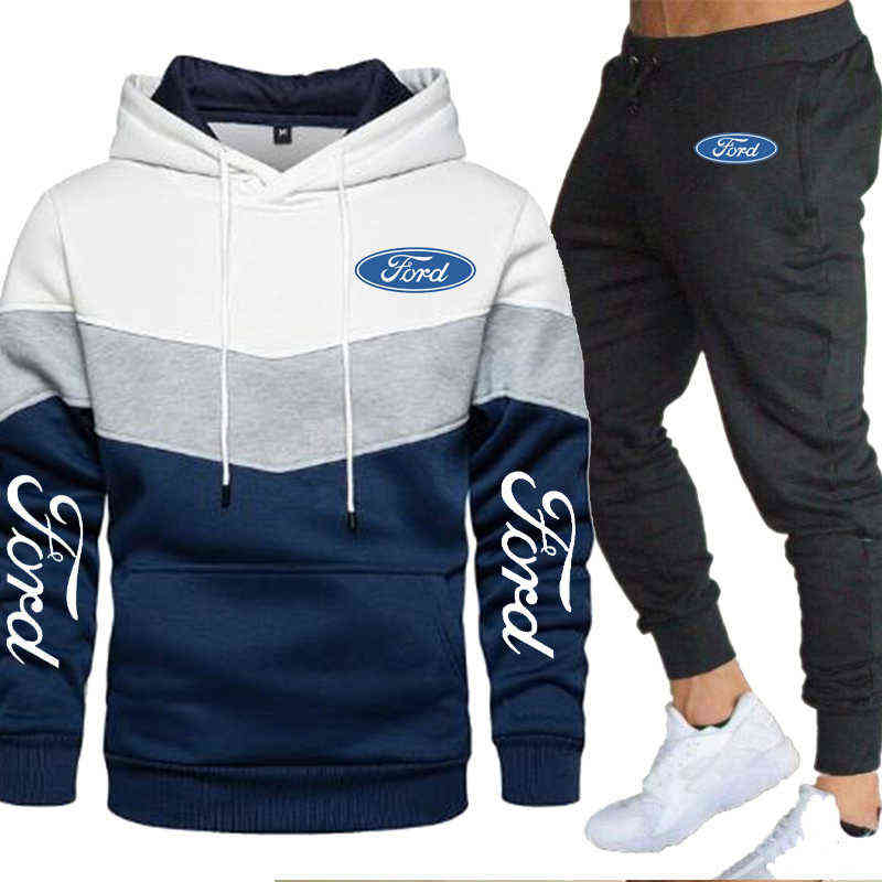Spring Autumn Fashion Men's Suits Ford Car Printing Casual Cotton Sweatshirt High Quality Hoodie+pants 2-piece Set, 802
Spring Autumn Fashion Men's Suits Ford Car Printing Casual Cotton Sweatshirt High Quality Hoodie+pants 2-piece Set, 802