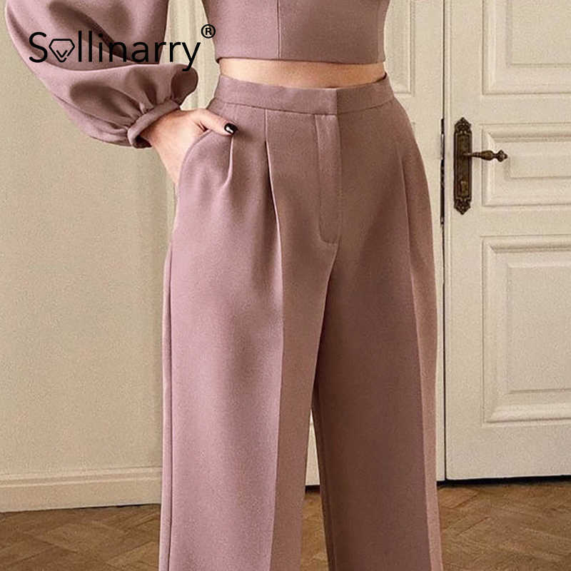 Sollinarry Casual high street solid female trouser Office lady drape women long suit pants spring Fashion high waist bottom chic 210709, Pink
Sollinarry Casual high street solid female trouser Office lady drape women long suit pants spring Fashion high waist bottom chic 210709, Pink
