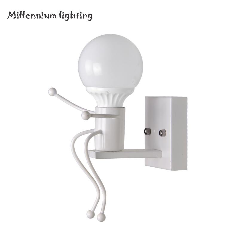 Creative Man Shape Wall Lamp E27 Socket Corridor Toilet Bathroom Entrance Indoor For Children White/Red
Creative Man Shape Wall Lamp E27 Socket Corridor Toilet Bathroom Entrance Indoor For Children White/Red