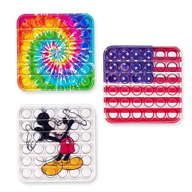 12.5cm American Flag Colorful Squares Push Bubble Autism Stress Reliever Silicone Squeeze Fidget Toy Adult Kid Funny Toys
12.5cm American Flag Colorful Squares Push Bubble Autism Stress Reliever Silicone Squeeze Fidget Toy Adult Kid Funny Toys