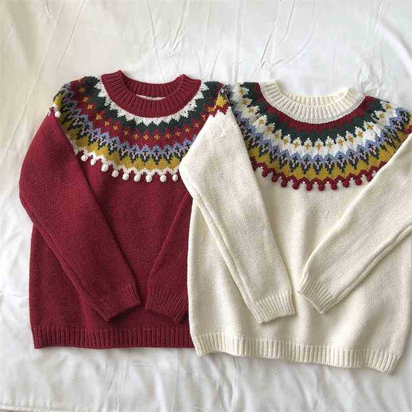 Woman Vintage Red Sweater Korean Fashion Long Sleeve Oversize Kawaii Argyle Knitted Sweaters Women's Autumn Winter Pullover Tops 210525, Apricot
Woman Vintage Red Sweater Korean Fashion Long Sleeve Oversize Kawaii Argyle Knitted Sweaters Women's Autumn Winter Pullover Tops 210525, Apricot