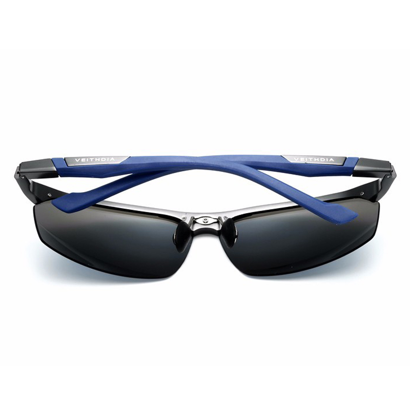 VEITHDIA Brand Aluminum Magnesium Sunglasses Polarized Men Coating Mirror Driving Sun Glasses oculos Male Eyewear 8589 with original box
