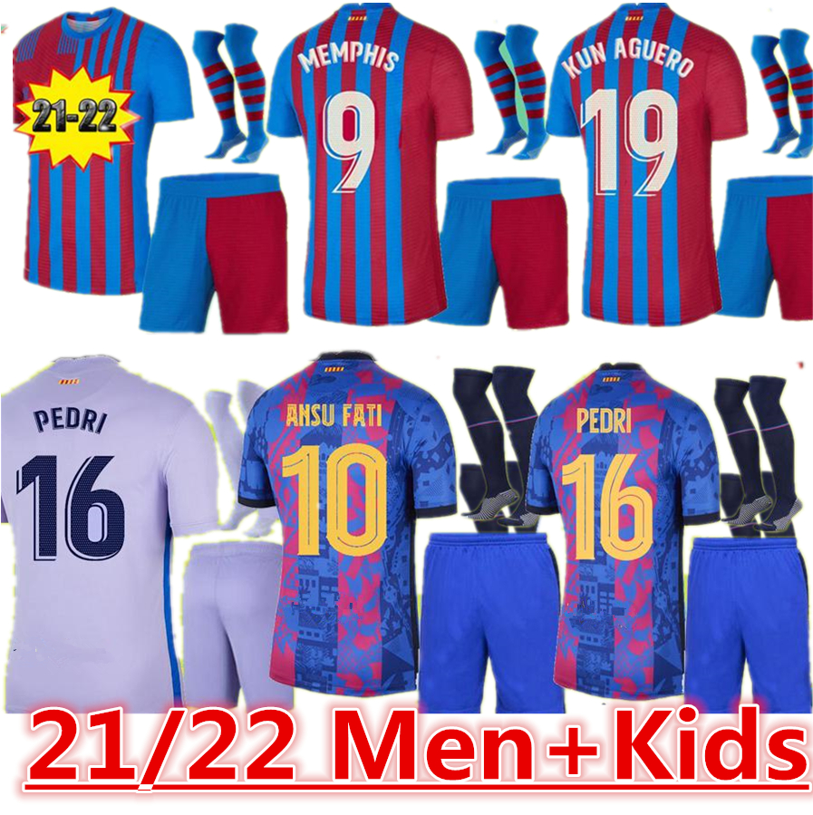 21 22 Soccer Jerseys Men Adult Kids +Short Socks Full Set Kits 2021 2022 MEMPHIS PEDRI ANSU FATI DEST F.DE JONG KUN AGUERO Football Shirts Man unifrom 888, Orange
21 22 Soccer Jerseys Men Adult Kids +Short Socks Full Set Kits 2021 2022 MEMPHIS PEDRI ANSU FATI DEST F.DE JONG KUN AGUERO Football Shirts Man unifrom 888, Orange