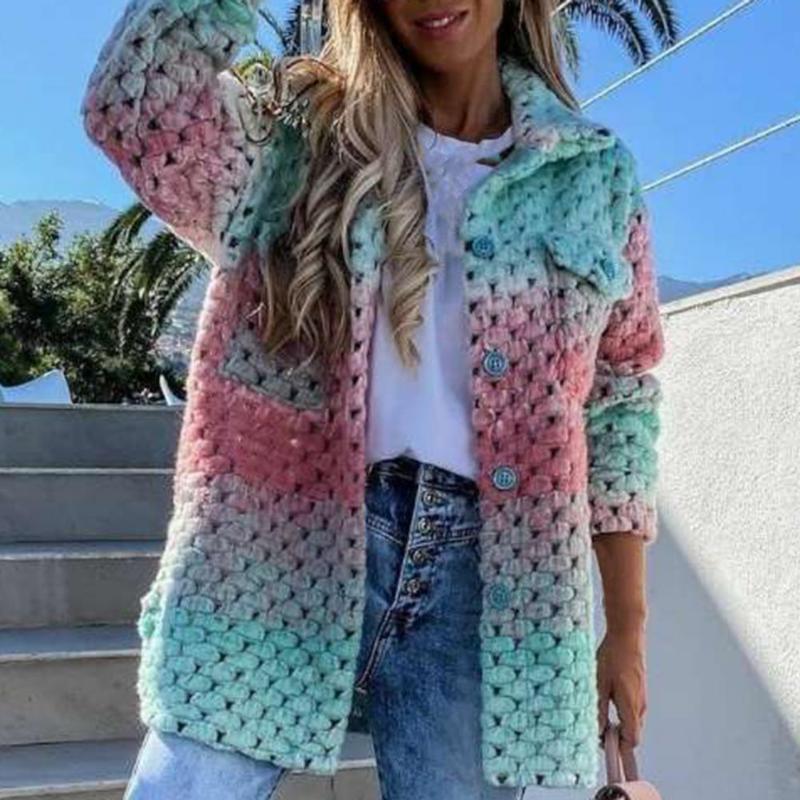 Women's Vests Women Lady Coat Colorful Print Pockets Autumn Winter Long Sleeve Lapel Single Breasted Cardigan Jacket Streetwear Clothing, Black;white
Women's Vests Women Lady Coat Colorful Print Pockets Autumn Winter Long Sleeve Lapel Single Breasted Cardigan Jacket Streetwear Clothing, Black;white