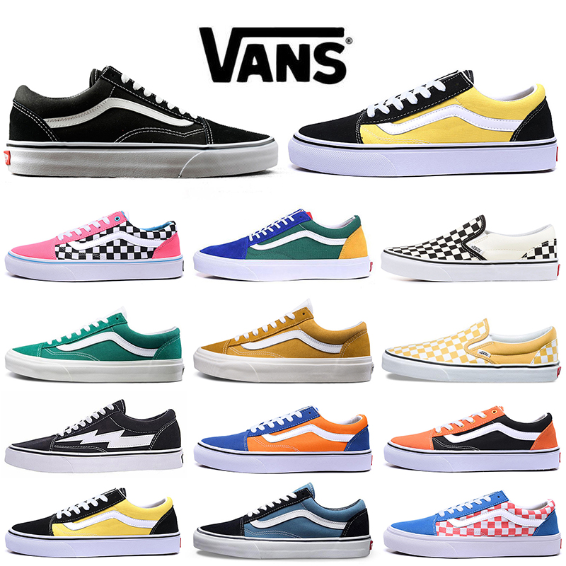 VAN Canvas Shoes Old Skool Fear of God Sk8 Hi Running Shoe Triple White Black Blue Slip on Skateboard Men Women Sports Sneakers
VAN Canvas Shoes Old Skool Fear of God Sk8 Hi Running Shoe Triple White Black Blue Slip on Skateboard Men Women Sports Sneakers