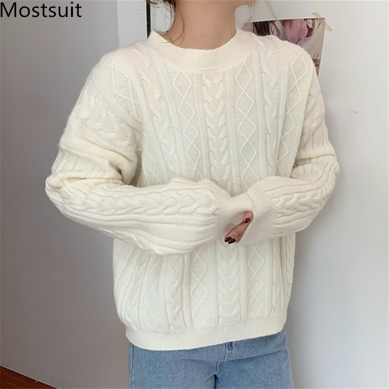 O-neck Twisted Knitted Jumper Sweater Women Winter Solid Fashion Korean Loose Female Chic Soft Pullover Tops Femme 210518, Green
O-neck Twisted Knitted Jumper Sweater Women Winter Solid Fashion Korean Loose Female Chic Soft Pullover Tops Femme 210518, Green