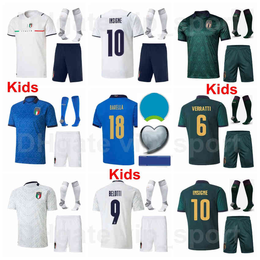 2020-2021 Europa Cup Youth Italy Soccer Jerseys Kids Socks INSIGNE IMMOBILE BELOTTI BONUCCI BERNARDESCHI JORGINHO CHIELLINI EL SHAARAWY Euro Football Kits, Kids with patch
2020-2021 Europa Cup Youth Italy Soccer Jerseys Kids Socks INSIGNE IMMOBILE BELOTTI BONUCCI BERNARDESCHI JORGINHO CHIELLINI EL SHAARAWY Euro Football Kits, Kids with patch