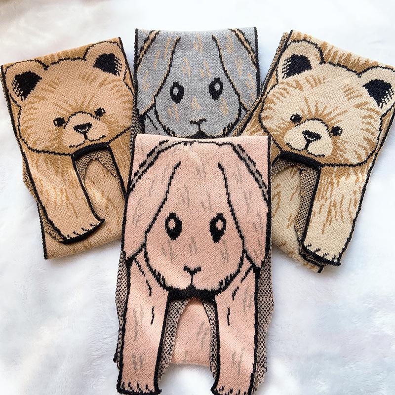 Scarves 2021 Fall Winter Cartoon Animal Knitted Scarf For Kids Cute Neck Warmer Boys Girls Warm Wrap Shawl Long Soft Muffler Foulard
Scarves 2021 Fall Winter Cartoon Animal Knitted Scarf For Kids Cute Neck Warmer Boys Girls Warm Wrap Shawl Long Soft Muffler Foulard