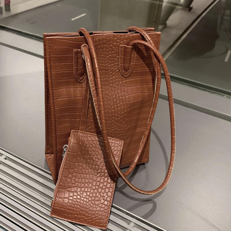 Evening Bags Shoulder Bag For Women 2021 Fashion Casual Shopping With Purses Lady Stone Pattern Soft Leather Light Weight Large-Capacity
Evening Bags Shoulder Bag For Women 2021 Fashion Casual Shopping With Purses Lady Stone Pattern Soft Leather Light Weight Large-Capacity