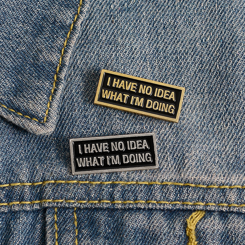 I Have No Idea Always Anxious Enamel Brooches Pin for Women Fashion Dress Coat Shirt Demin Metal Funny Brooch Pins Badges Promotion Gift, Gray
I Have No Idea Always Anxious Enamel Brooches Pin for Women Fashion Dress Coat Shirt Demin Metal Funny Brooch Pins Badges Promotion Gift, Gray