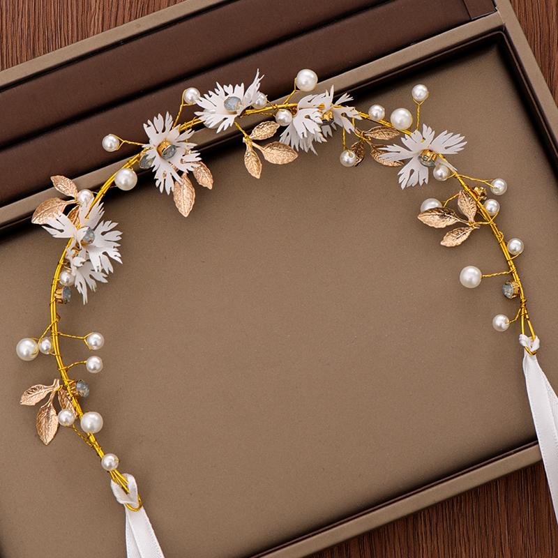 Hair Clips & Barrettes Bridal Tiara Gold Color Leaf Flower Headband Wedding Accessories Handmade Pearl Headpiece Jewelry, Golden;silver
Hair Clips & Barrettes Bridal Tiara Gold Color Leaf Flower Headband Wedding Accessories Handmade Pearl Headpiece Jewelry, Golden;silver