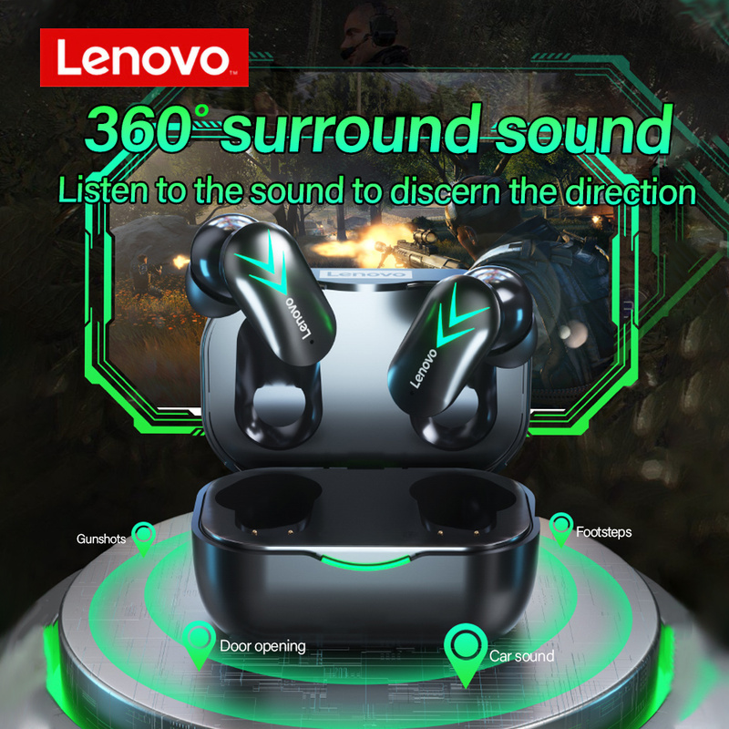 Lenovo Xt82 Tws Wireless Earphone Bluetooth Headphone Control AI Game Stereo Subwoofer Headset With Noise Reduction Mic