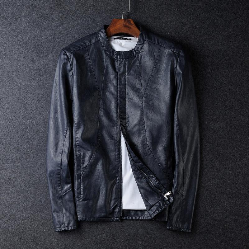 Men's Trench Coats Arrival Thin Pu Slim Fit Leather Jackets Hight Quality Fashion Moto & Biker Stand Casual Black Coat 4XL, 031641
Men's Trench Coats Arrival Thin Pu Slim Fit Leather Jackets Hight Quality Fashion Moto & Biker Stand Casual Black Coat 4XL, 031641