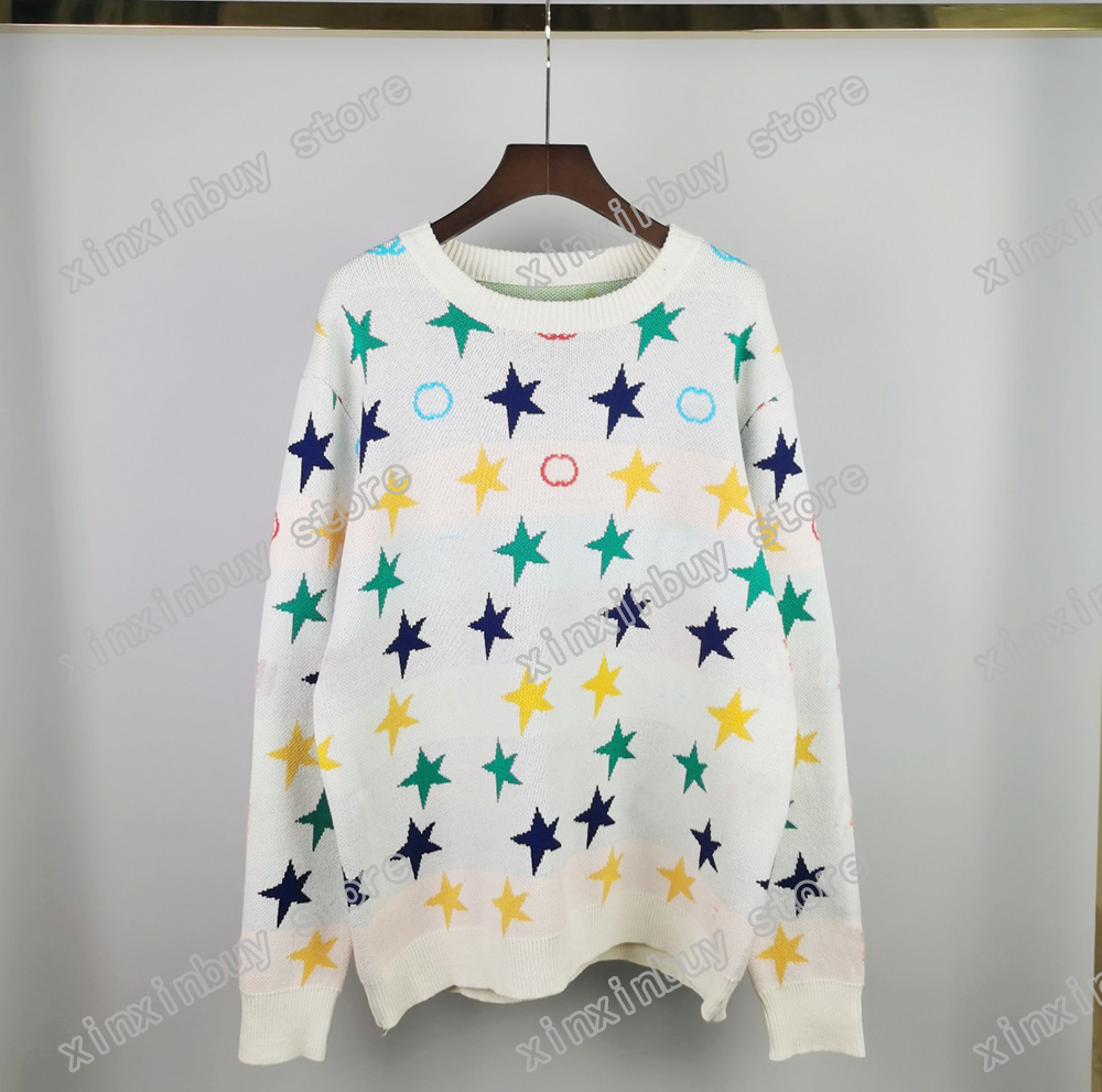 21ss Designers Sweaters luxury Mens Womens Jacquard Color five-pointed star Man Paris Fashion Tee Top Quality Tees Street long Sleeve luxurys yellow, Multi
21ss Designers Sweaters luxury Mens Womens Jacquard Color five-pointed star Man Paris Fashion Tee Top Quality Tees Street long Sleeve luxurys yellow, Multi