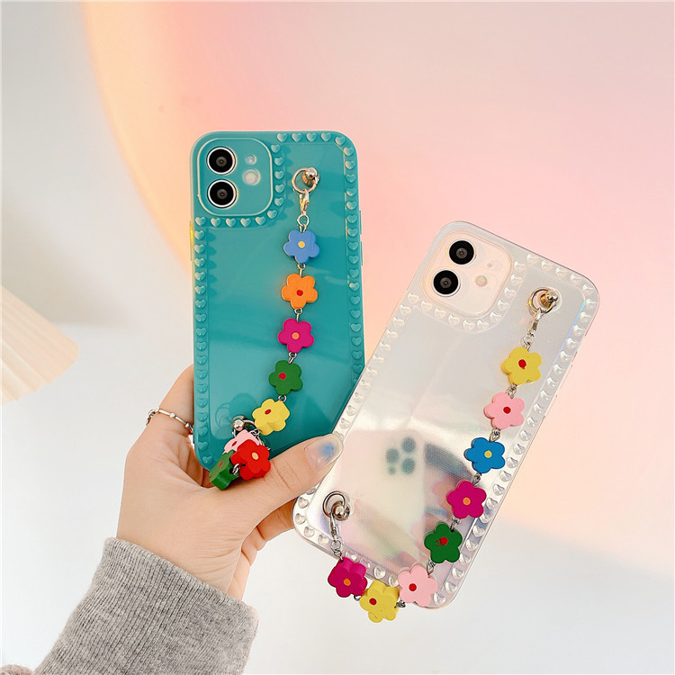 Luxure Fashion Flower Hand Strap Phone Cases For iphone 11 pro 12 max x xr 7 8 plus, White
Luxure Fashion Flower Hand Strap Phone Cases For iphone 11 pro 12 max x xr 7 8 plus, White