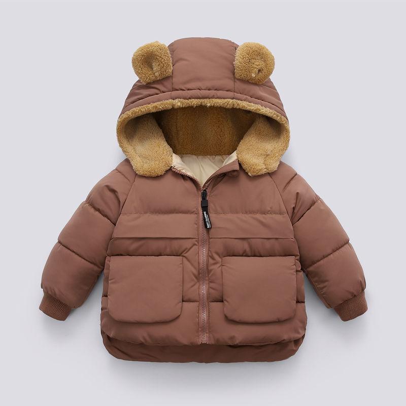 Down Coat Fleece Winter Kids Jackets For Girls Boys Thick Lambswool Children's Baby Outerwear Infant Overcoat Girl, Blue;gray
Down Coat Fleece Winter Kids Jackets For Girls Boys Thick Lambswool Children's Baby Outerwear Infant Overcoat Girl, Blue;gray