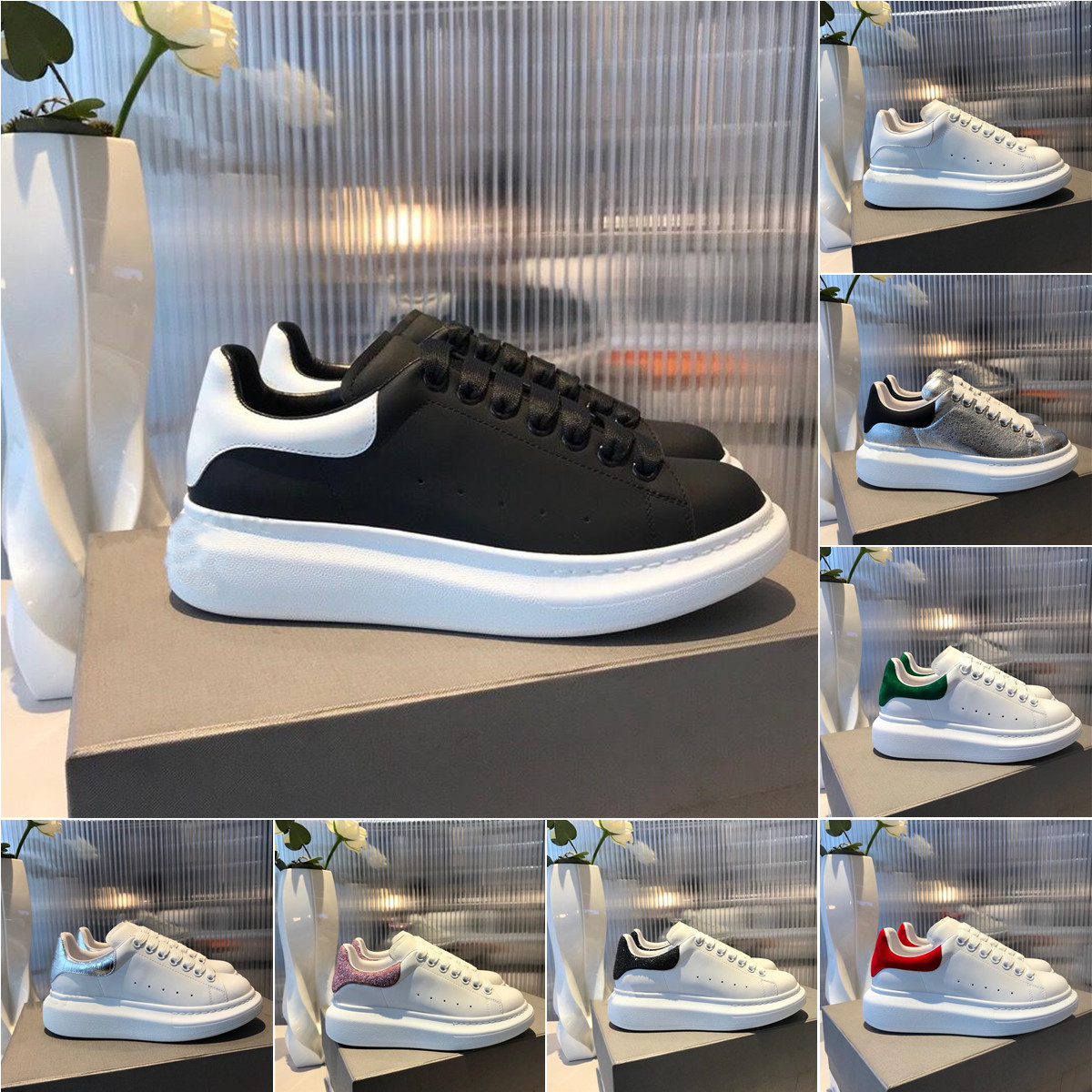 2021 top quality alexander shoes designer men women womens Leather Lace Up white mens espadrilles oversized flats platform casual espadrille, Black
2021 top quality alexander shoes designer men women womens Leather Lace Up white mens espadrilles oversized flats platform casual espadrille, Black