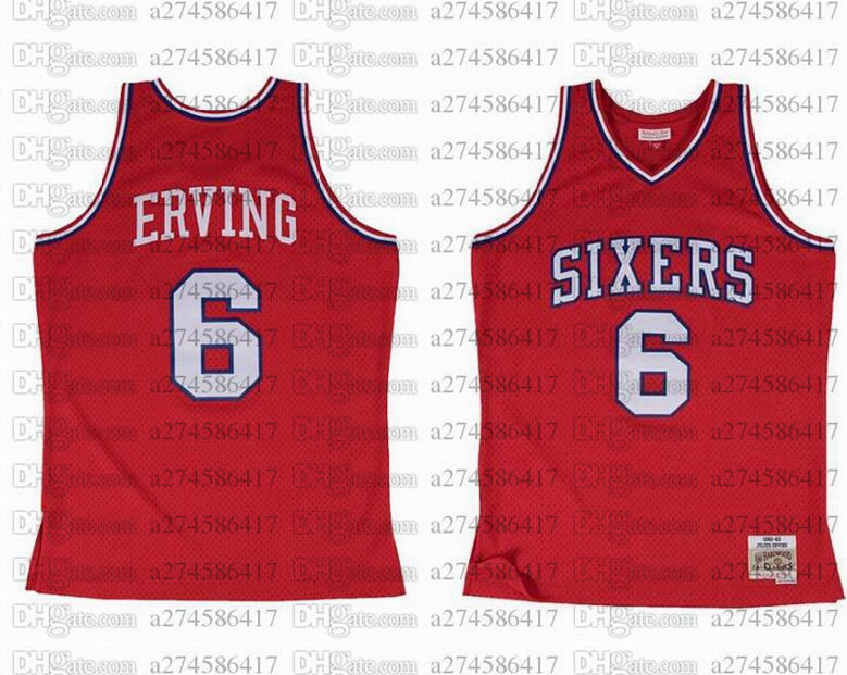 Men women youth basketball Jerseys Philadelphia 76ers 6 Julius Erving Mitchell & Ness red 1982-83 Hardwoods Classics Jersey, Black;red
Men women youth basketball Jerseys Philadelphia 76ers 6 Julius Erving Mitchell & Ness red 1982-83 Hardwoods Classics Jersey, Black;red
