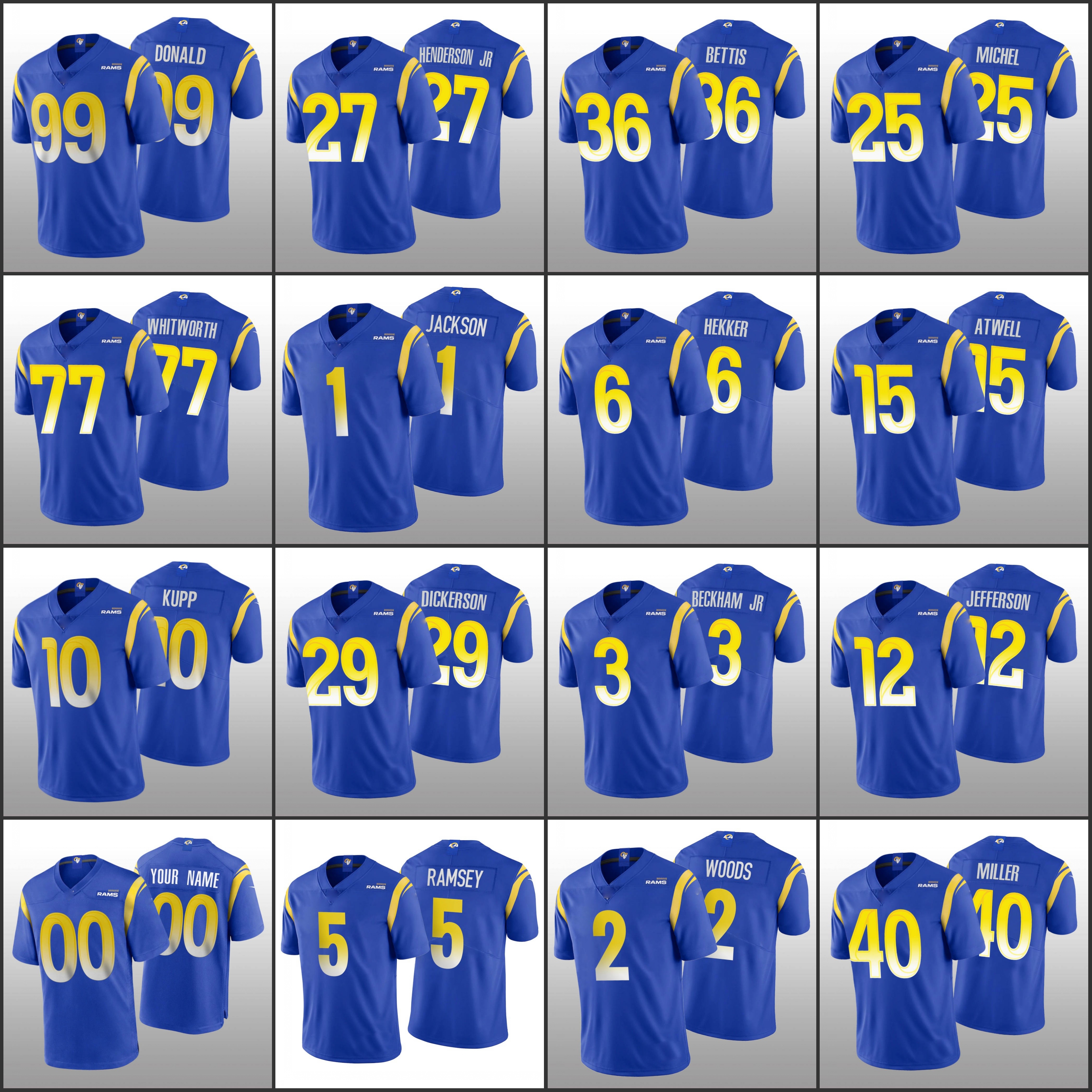 Los Angeles''Rams''Men #6 Johnny Hekker 10 Cooper Kupp 9 Matthew Stafford 99 Aaron Donald Women Youth Custom Royal Vapor Limited Jersey
Los Angeles''Rams''Men #6 Johnny Hekker 10 Cooper Kupp 9 Matthew Stafford 99 Aaron Donald Women Youth Custom Royal Vapor Limited Jersey
