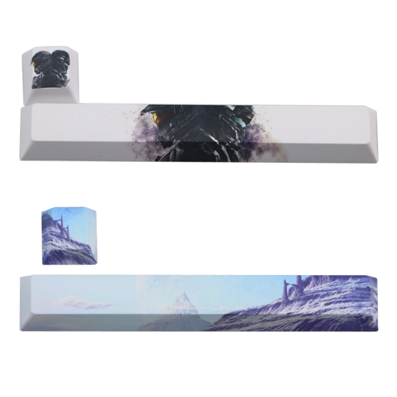 SpaceBar Keycap PBT Five Side Dye-Subbed 6.25U Cherry Profile Keyboard gk61 gk64 667C