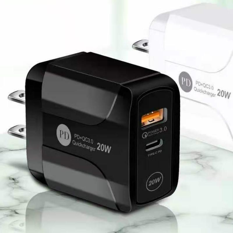 PD 20W Type-C and QC 3.0 Fast Wall CellPhone Charger US EU UK Plug for IPhone Xiaomi Huawei all smart Phone
PD 20W Type-C and QC 3.0 Fast Wall CellPhone Charger US EU UK Plug for IPhone Xiaomi Huawei all smart Phone