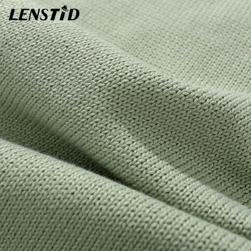 LENSTID Men Hip Hop Knitted Jumper Sweaters Creative Pattern Print Streetwear Harajuku Autumn Hipster Casual Knitwear Pullovers 211008