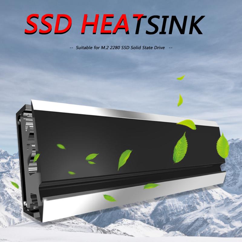 M.2 2280 SSD Heatsink Cooler Heat Dissipation Radiator Solid State Drive Sink Cooling Vest Thermal Pad Fans & Coolings
M.2 2280 SSD Heatsink Cooler Heat Dissipation Radiator Solid State Drive Sink Cooling Vest Thermal Pad Fans & Coolings