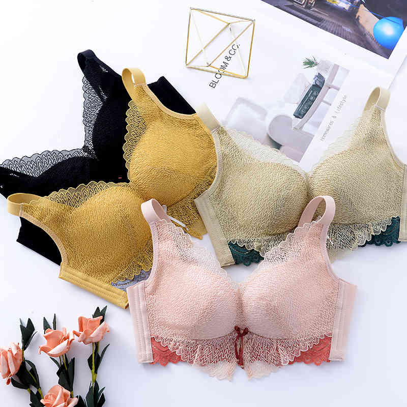 bras sets gathering girl without steel ring underwear lace small chest beautiful back thin bra factory approval, Red;black
bras sets gathering girl without steel ring underwear lace small chest beautiful back thin bra factory approval, Red;black