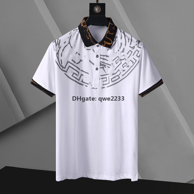 Italy Men Polo Shirts Snake Bee Embroidery Fashion Casual High Street Clothes Mens Shirt Tees Tops Large size M-4XL
Italy Men Polo Shirts Snake Bee Embroidery Fashion Casual High Street Clothes Mens Shirt Tees Tops Large size M-4XL
