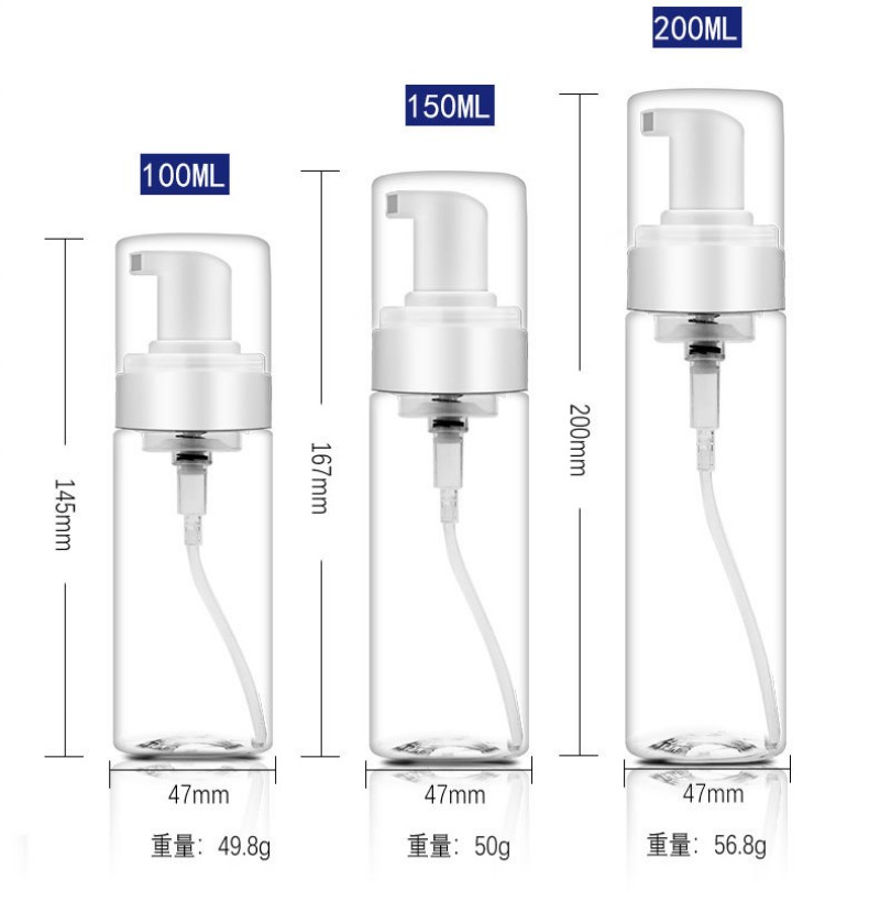3Oz 150M Foaming Soap Dispenser Pump Bottle Empty Foaming iquid Soap Pump Bottles For Shampoo Shower Cleaning Castile Soap Tran
3Oz 150M Foaming Soap Dispenser Pump Bottle Empty Foaming iquid Soap Pump Bottles For Shampoo Shower Cleaning Castile Soap Tran