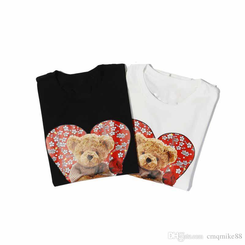 2021 Luxurys Designers T shirt male cotton short sleeve round collar summer youth multi-color fashion print casual thin style, White;black
2021 Luxurys Designers T shirt male cotton short sleeve round collar summer youth multi-color fashion print casual thin style, White;black