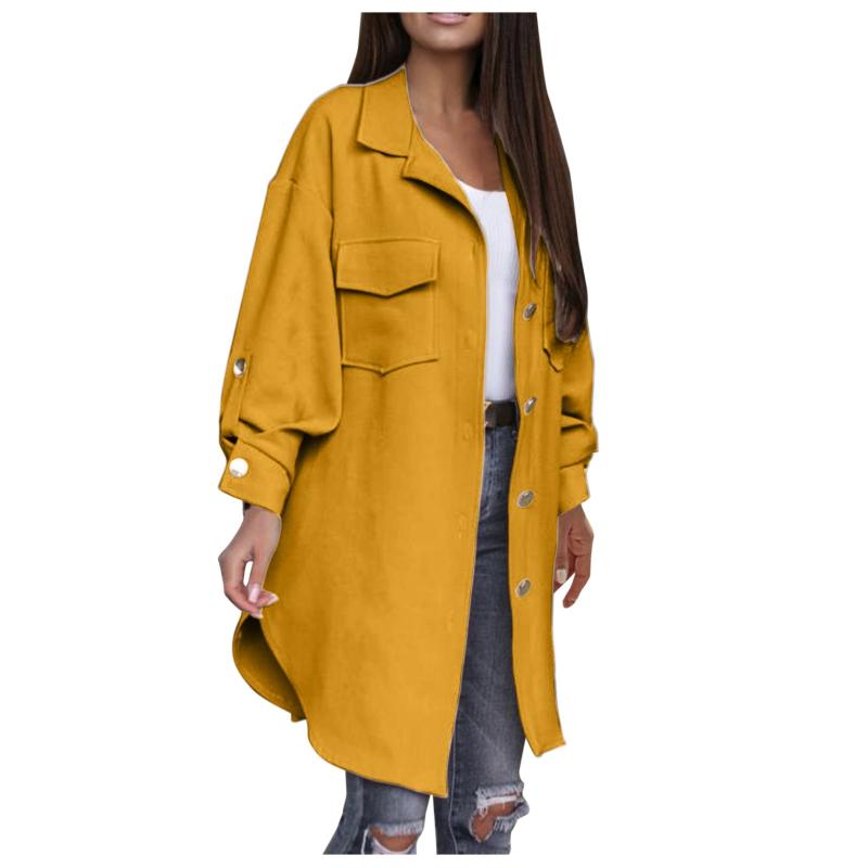 Women's Jackets Women Buttons Turn Down Coat Street Daily Fall Winter Long Regular Fit Casual Lapel Warm Jacket Lightweight, Black;brown
Women's Jackets Women Buttons Turn Down Coat Street Daily Fall Winter Long Regular Fit Casual Lapel Warm Jacket Lightweight, Black;brown