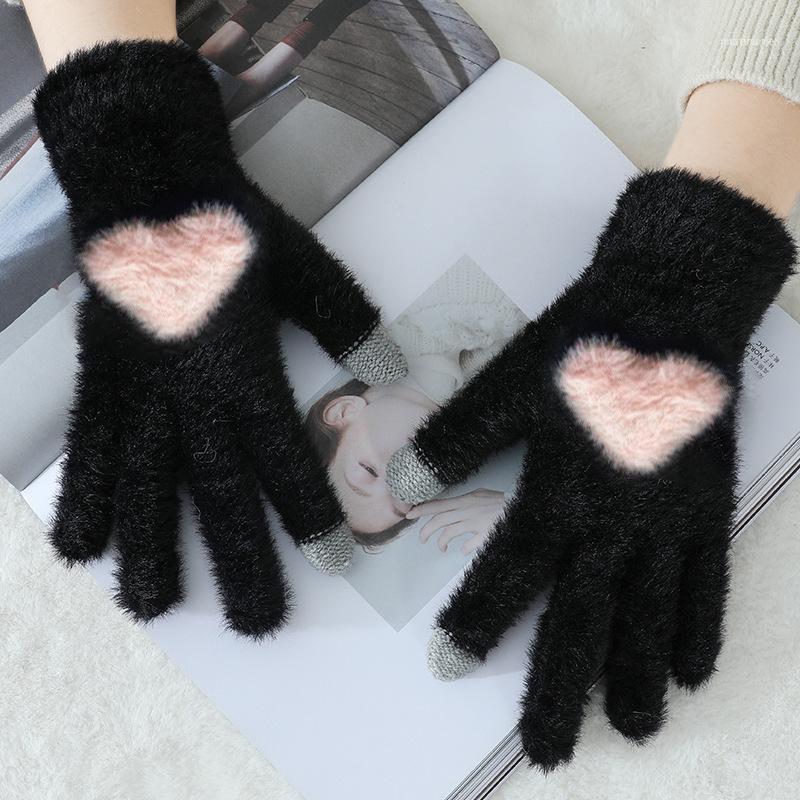 Fashion Women's Plush Knitted Gloves Winter Warm Thick Touch Screen Solid Mittens For Mobile Phone Tablet Pad1
Fashion Women's Plush Knitted Gloves Winter Warm Thick Touch Screen Solid Mittens For Mobile Phone Tablet Pad1