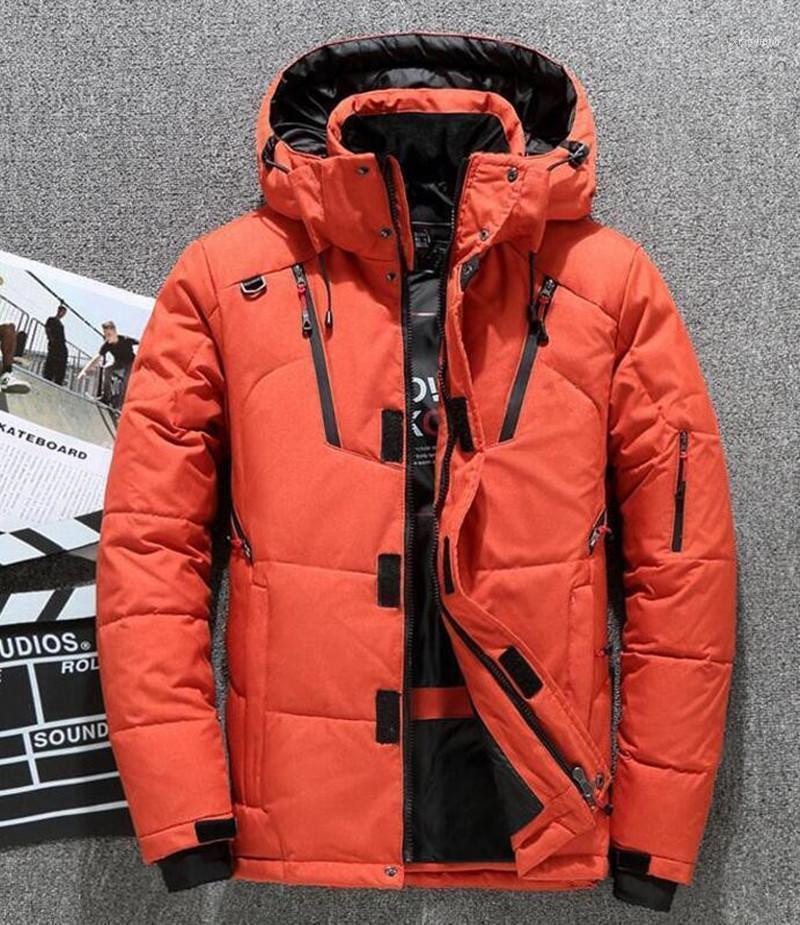 Men's Down & Parkas Winter White Duck Thick Jacket Men High Quality Windbreaker Hooded Parka Casual Outwear Warm Size M-3XL1, Black
Men's Down & Parkas Winter White Duck Thick Jacket Men High Quality Windbreaker Hooded Parka Casual Outwear Warm Size M-3XL1, Black