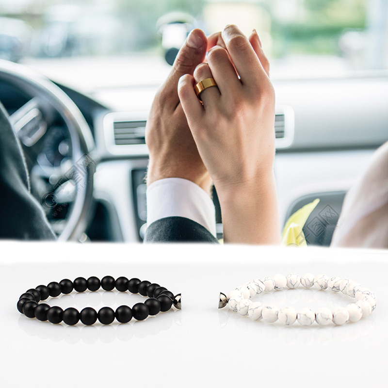 Natural Stone beads couple bracelet magnetic men bracelets for women jewellery pulsera hombre armband accessories bileklik, Black
Natural Stone beads couple bracelet magnetic men bracelets for women jewellery pulsera hombre armband accessories bileklik, Black
