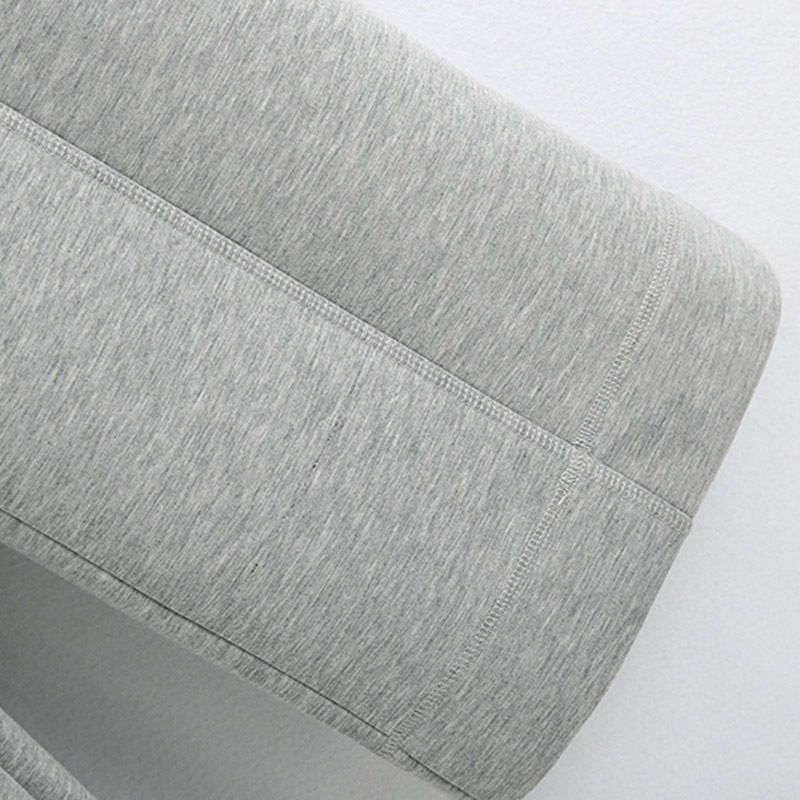 Casual Full Length Gray Pants Women Pleated Elastic High Waist Wide Leg Lady Baggy Loose Trousers Femme Pantalon 210515