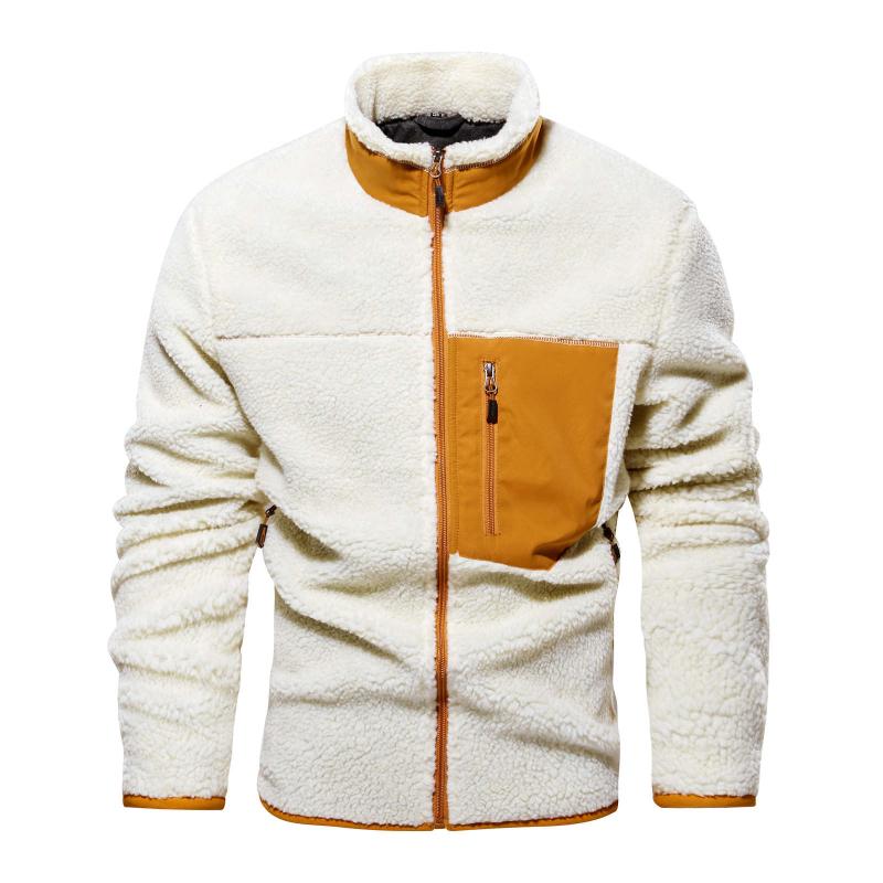 Men's Jackets Warm Thick Autumn&Winter Windbreaker Zipper Up Patchwork Stitching Long Sleeved Stand-up Collar Casual, Khaki
Men's Jackets Warm Thick Autumn&Winter Windbreaker Zipper Up Patchwork Stitching Long Sleeved Stand-up Collar Casual, Khaki
