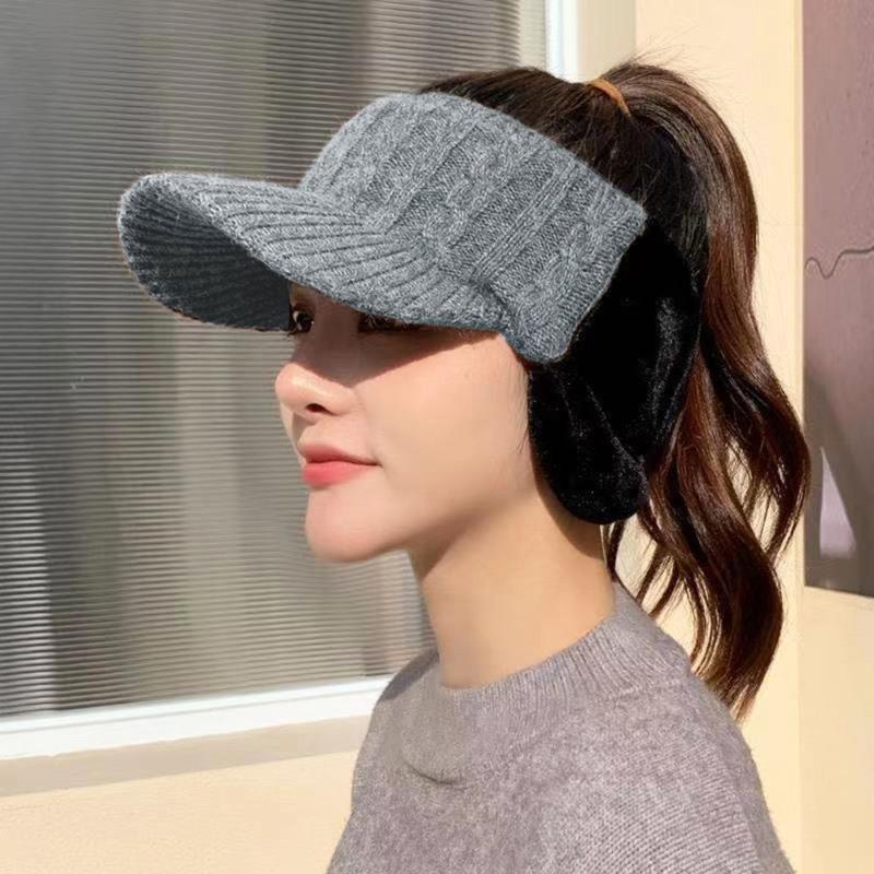 Berets Autumn And Winter Splicing Fashion Blended Ear Protection Hat Baseball Empty Top Cap Peaked Wool, Beige
Berets Autumn And Winter Splicing Fashion Blended Ear Protection Hat Baseball Empty Top Cap Peaked Wool, Beige