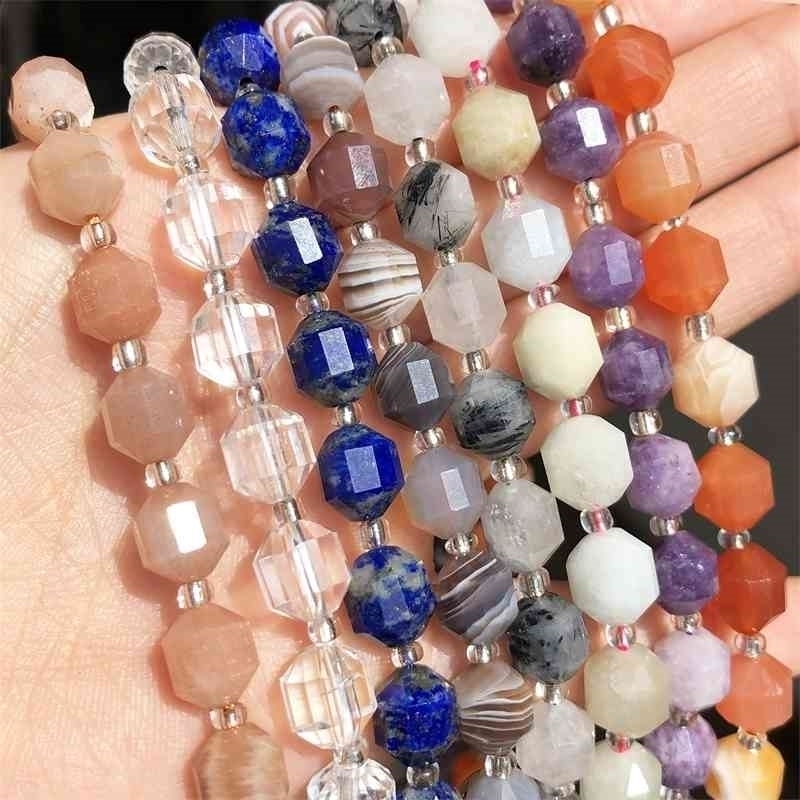 8mm Natural Lapis Lazuli Morganite Agates Quartz Gem Faceted Loose Stone Beads for Jewelry Making DIY Bracelet Accessories
8mm Natural Lapis Lazuli Morganite Agates Quartz Gem Faceted Loose Stone Beads for Jewelry Making DIY Bracelet Accessories