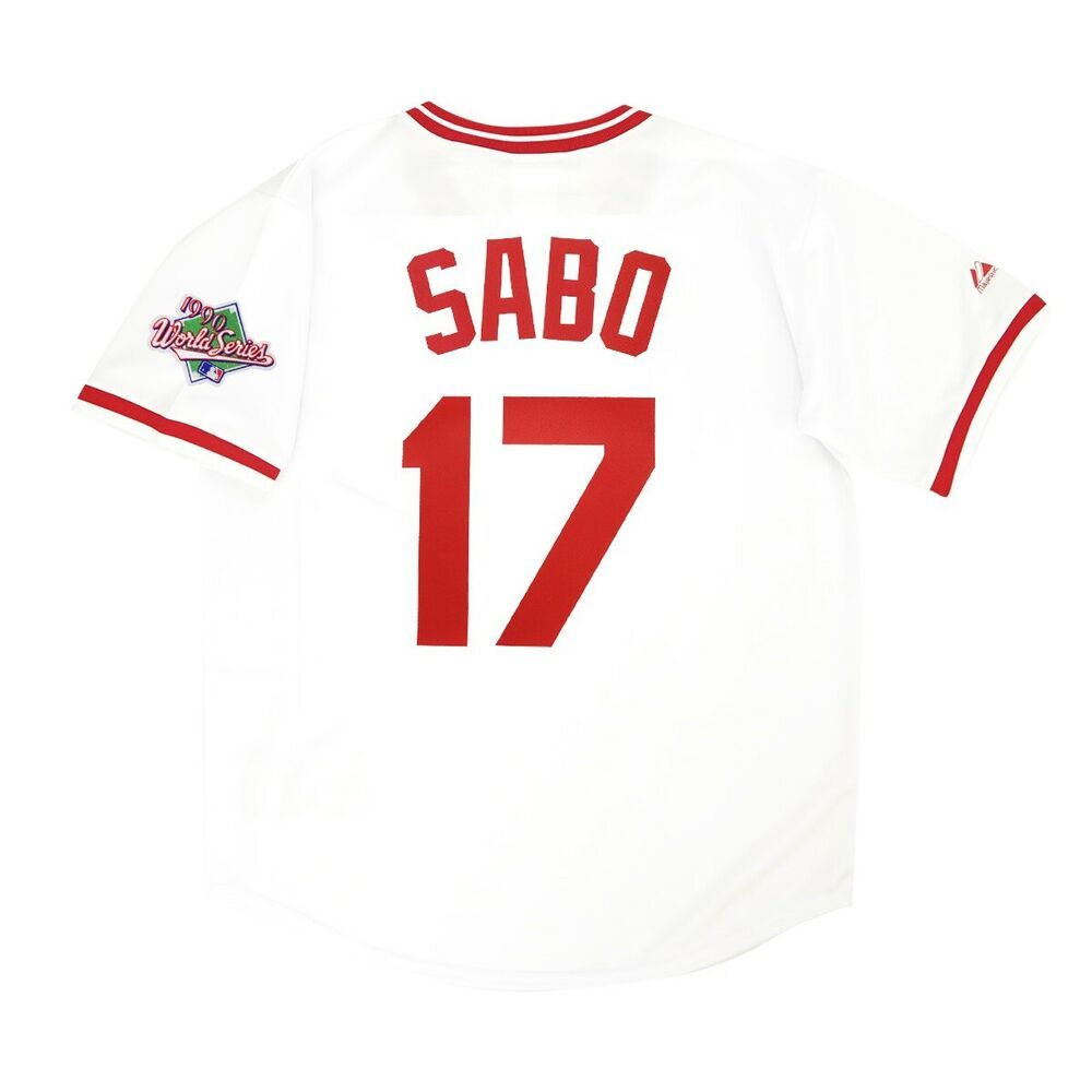 Custom sewing Chris Sabo Cincinnati 1990 World Series Home Cooperstown Jersey Men Women Youth Baseball Jersey -6XL, White
Custom sewing Chris Sabo Cincinnati 1990 World Series Home Cooperstown Jersey Men Women Youth Baseball Jersey -6XL, White