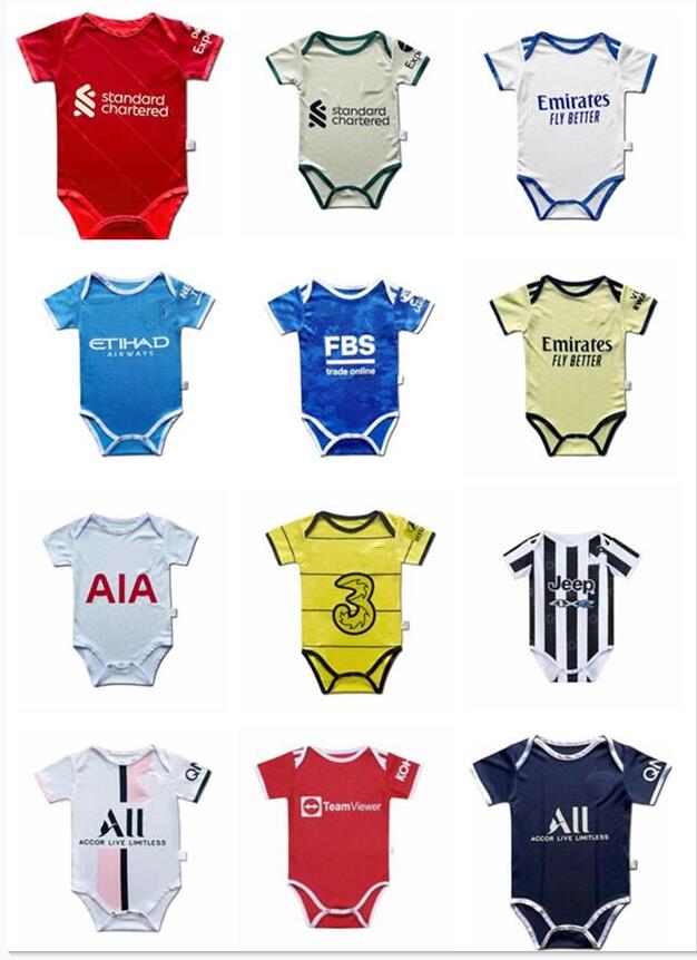 RONALDO SANCHO Baby soccer Jerseys 2021 2022 Mbappe MESSI SERGIO RAMOS bambin 6-18 months Ball Infant Squad Bodysuit 21 22 Real Madrid BENZEMA Crawling clothes futbol, Home 1
RONALDO SANCHO Baby soccer Jerseys 2021 2022 Mbappe MESSI SERGIO RAMOS bambin 6-18 months Ball Infant Squad Bodysuit 21 22 Real Madrid BENZEMA Crawling clothes futbol, Home 1