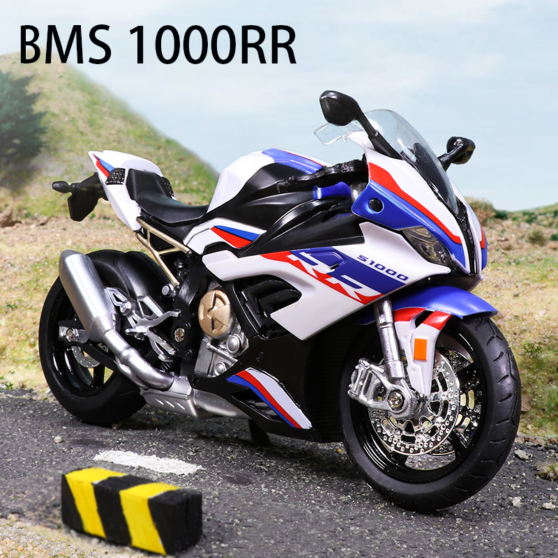 112 Diecast Motorcycle Model Toy BM S1000RR Replica With Sound & Light Boy gift birthday gift christmas gift Collection bike
112 Diecast Motorcycle Model Toy BM S1000RR Replica With Sound & Light Boy gift birthday gift christmas gift Collection bike