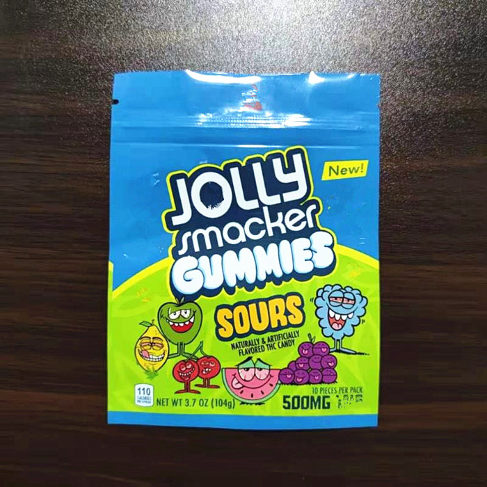 2021 Jolly rancher smacker sweetarts gummies plastic bags smell proof gummy zipper mylar edibles packing pouch
2021 Jolly rancher smacker sweetarts gummies plastic bags smell proof gummy zipper mylar edibles packing pouch
