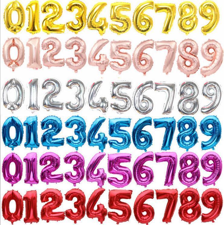Party Decoration 16 Inch Figure Digit Number Balloons Foil Balloon For Wedding Happy Birthday Baby Shower
Party Decoration 16 Inch Figure Digit Number Balloons Foil Balloon For Wedding Happy Birthday Baby Shower