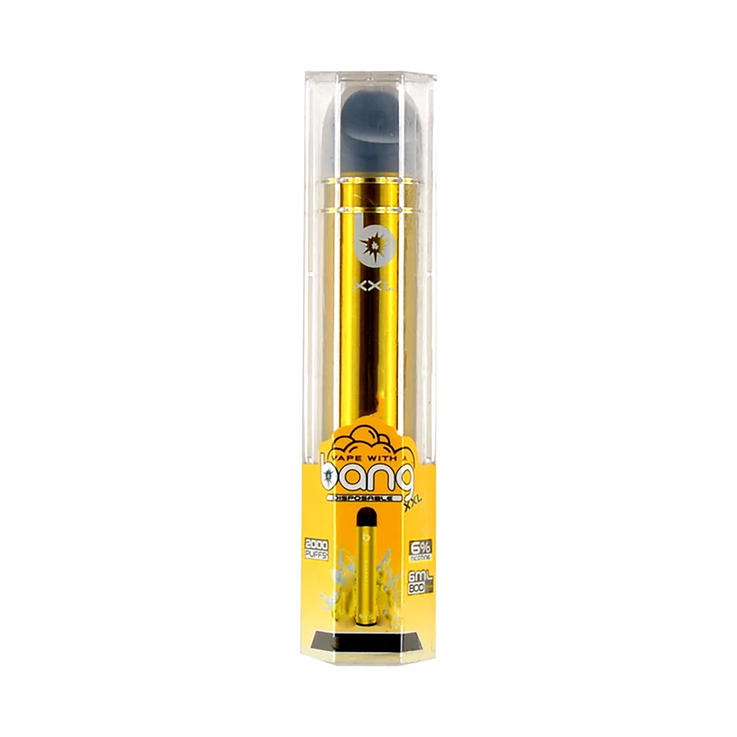Bang XXL 2000 puffs cigarette Disposable Vape Pen Device 800mAh Battery Vapors Puff bar with factory price
Bang XXL 2000 puffs cigarette Disposable Vape Pen Device 800mAh Battery Vapors Puff bar with factory price