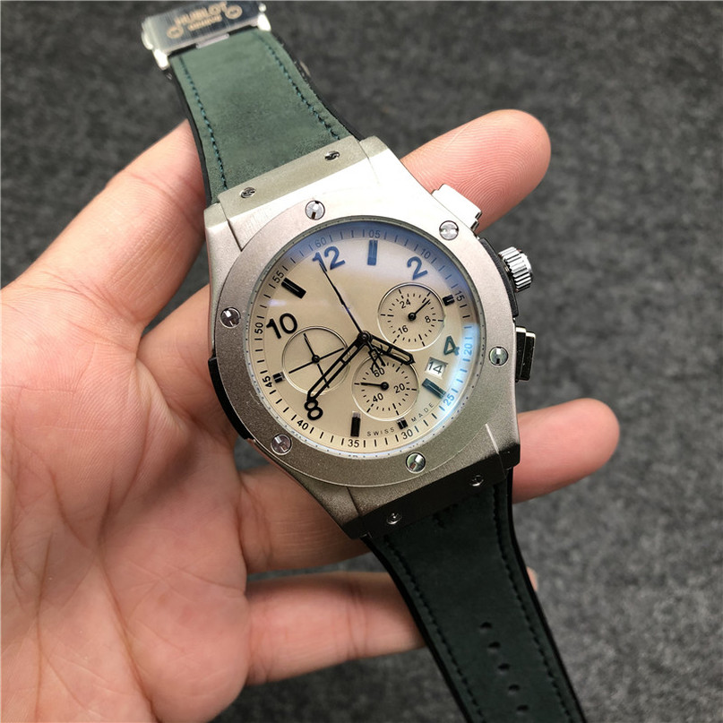 Men's watches 316 stainless steel full function dial leather strap military chronograph business luxury waterproof watch 4017, 13
Men's watches 316 stainless steel full function dial leather strap military chronograph business luxury waterproof watch 4017, 13