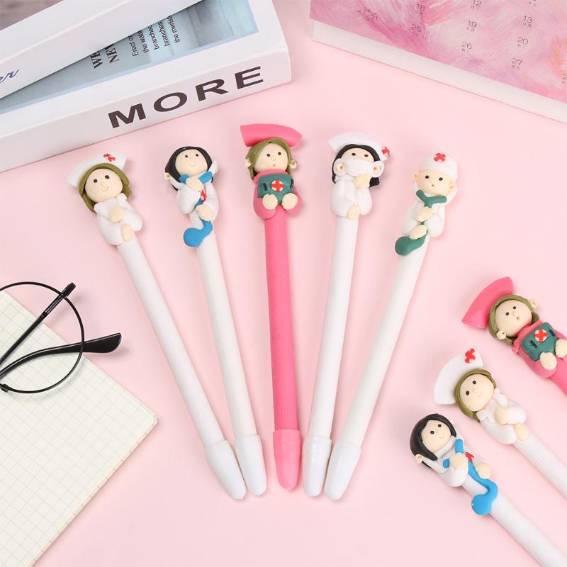 Creative Cartoon Ceramic Shape Ballpoint Pen Soft Clay Black Nib 0.5MM Ballpen School Stationery Office Supplies Gifts Pens, Blue;orange
Creative Cartoon Ceramic Shape Ballpoint Pen Soft Clay Black Nib 0.5MM Ballpen School Stationery Office Supplies Gifts Pens, Blue;orange