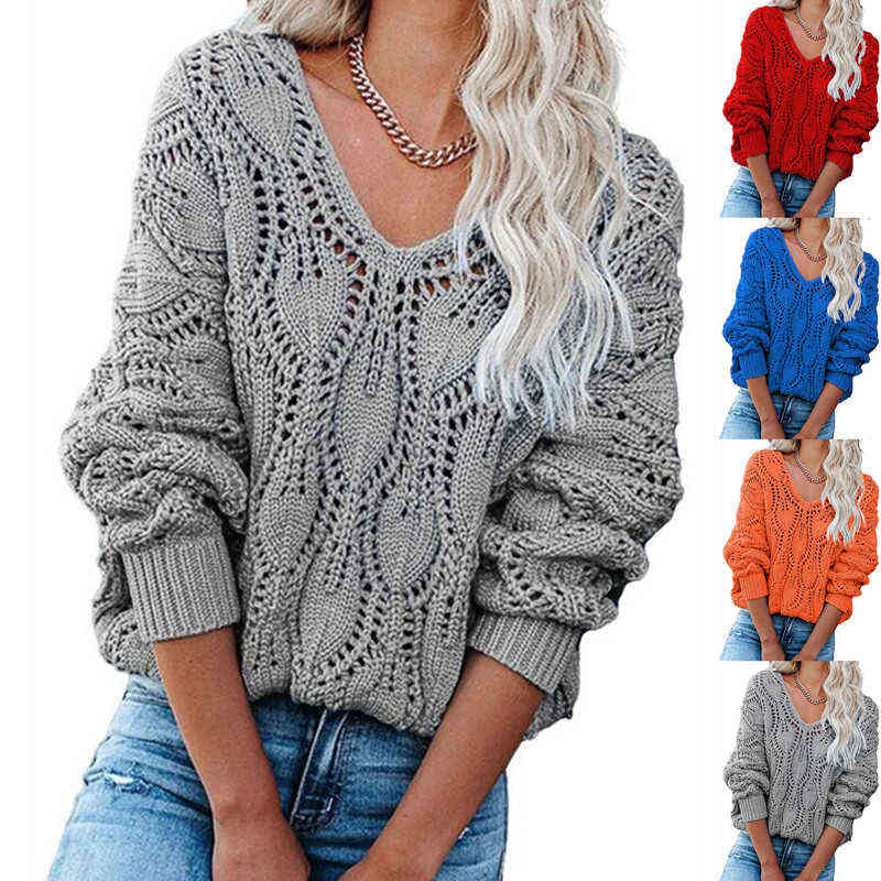 Women Fashion Autumn Winter Sweater Sexy V-Neck Lace Up Solid Loose Regular Long Sleeve Casual Furry Pullover Sweater Y1110, Orange 
Women Fashion Autumn Winter Sweater Sexy V-Neck Lace Up Solid Loose Regular Long Sleeve Casual Furry Pullover Sweater Y1110, Orange