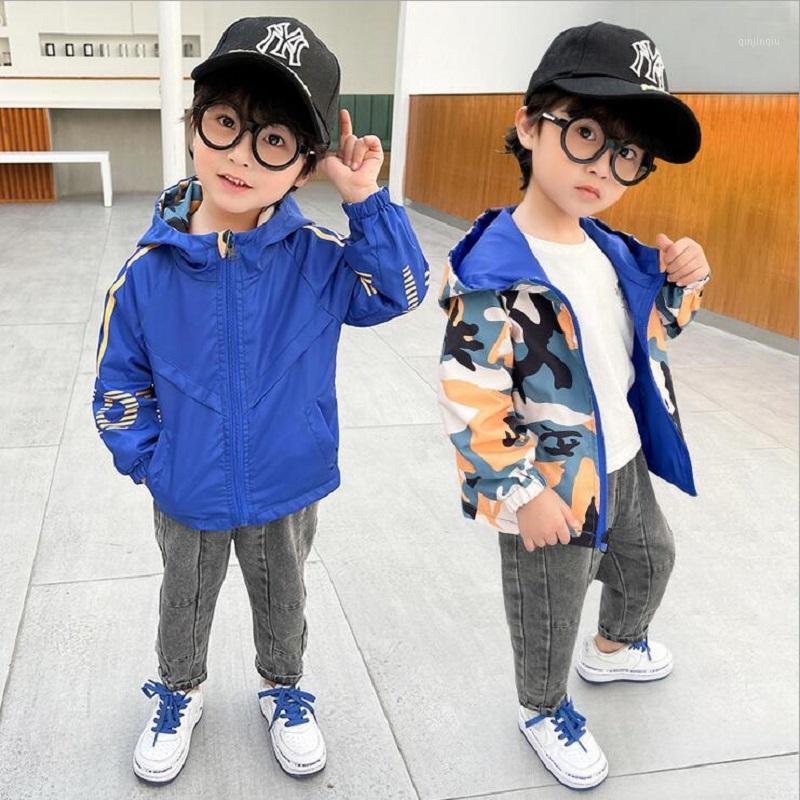 Jackets Spring 2-7Y Children Windbreaker Wear Both Sides Jacket For Boys Casual Camouflage Windproof Coat Kids Clothes 85-135CM, Blue;gray
Jackets Spring 2-7Y Children Windbreaker Wear Both Sides Jacket For Boys Casual Camouflage Windproof Coat Kids Clothes 85-135CM, Blue;gray