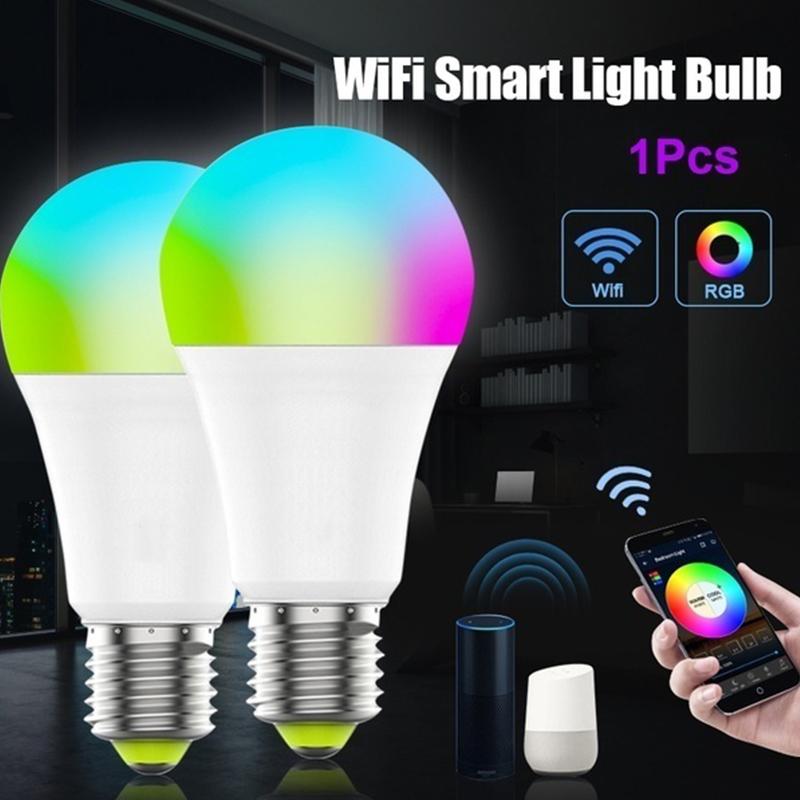 Wifi Smart Bulb Works With Alexa Echo And Google Home Full Color Dimmable Pendant Lights E27/E14/B22 LED 10w RGB Lamp Bulbs
Wifi Smart Bulb Works With Alexa Echo And Google Home Full Color Dimmable Pendant Lights E27/E14/B22 LED 10w RGB Lamp Bulbs